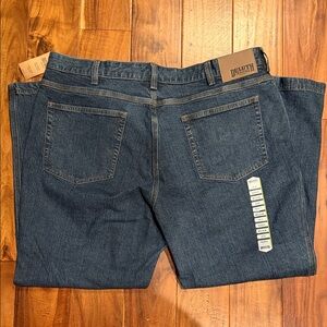 Duluth Trading Co Flex Ballroom Relaxed Fit Jeans - Deep Indigo - 40x28- NWT